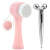Ruby Face Double Sided Cleansing Facial Brush & 3D Facial Massage Roller